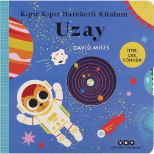Kıpır Kıpır Hareketli Kitabım - Uzay (Ciltli)