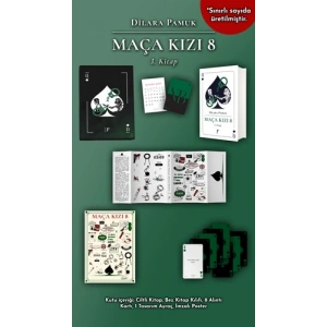 Maça Kızı 8 - 3. Kitap (Ciltli - Kutulu Set)