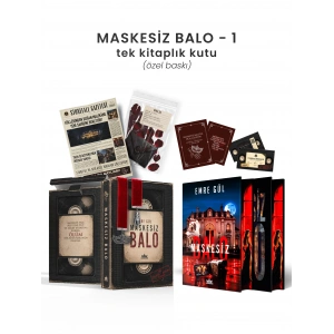 Maskesiz Balo 1 – Tek Kitaplık Yan Boyamalı Kutu