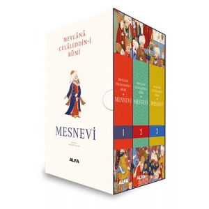 Mesnevi 1-2-3  (Kutulu Set)