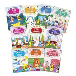 Mini Masallar 4 Set -10 Kitap Takım
