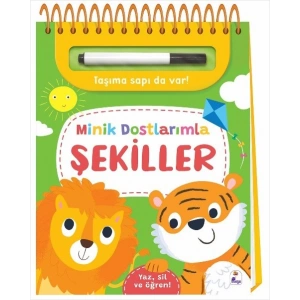 Minik Dostlarımla Şekiller (Ciltli)