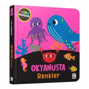 Neon Dostlarım - Okyanusta Renkler (Ciltli)