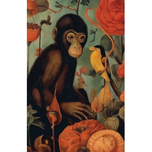 Nesin Defter Çizgili - Frida Tarzında