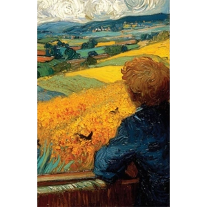 Nesin Defter Çizgili - Van Gogh Tarzında