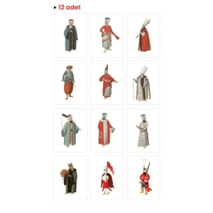 Osmanlı Tarihi 2 - Kartpostal 12 ‘li
