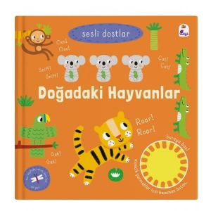 Sesli Dostlar – Doğadaki Hayvanlar (Sesli Kitap - Ciltli)