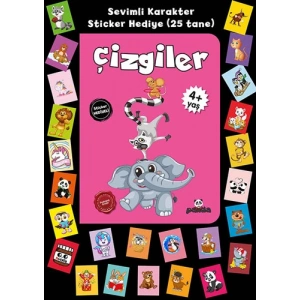 Stickerlı 4+ Yaş Çizgiler