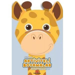 Stickerli Aktiviteli Boyamalar