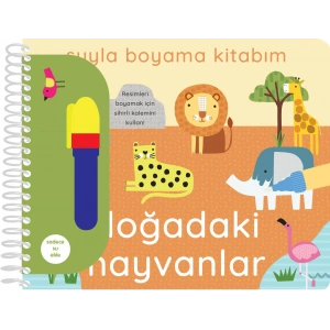 Suyla Boyama Kitabım – Doğadaki Hayvanlar (Ciltli)