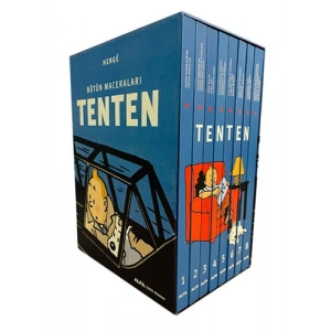 Tenten - 8 Kitap Takım (Ciltli - Kutulu)