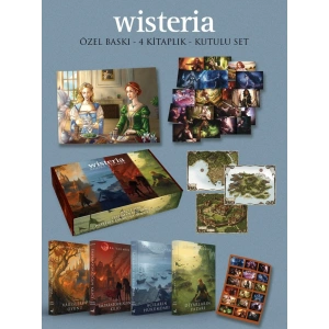 Wisteria Serisi Özel Kapak 4 Kitap (Hediyeli Kutu)