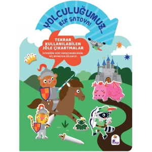 Yolculuğumuz Bir Şatoya! Bitmeyen Sticker Kitabım