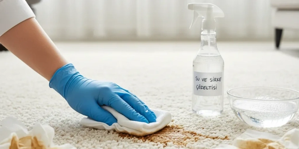Halıda Leke Nasıl Çıkarılır? Evde Kolay Çözümler