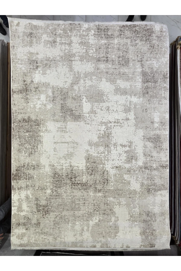 Gümüşsu 12871A Kahve Halı 200x280 | Soyut Vintage Desenli Lüks Halı