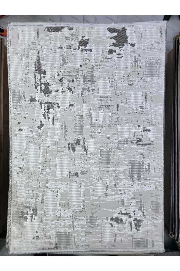 Luna 6604A Gri Halı 200x280 | Klasik Luna Serisi Modern Halı