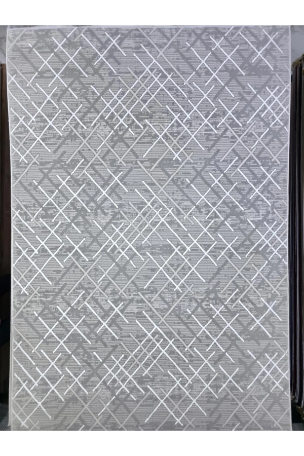 Luna A3035 Gri Halı 200x280 | Dokusu ile Öne Çıkan Modern Halı