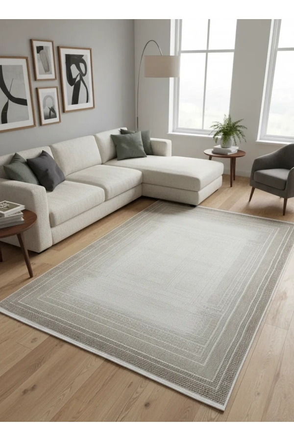 Gümüşsu 12324C Kahve Halı 150x220