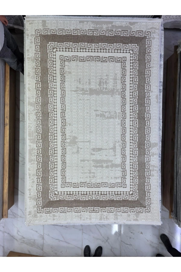Gümüşsu 12318A Kahve Halı 150x220