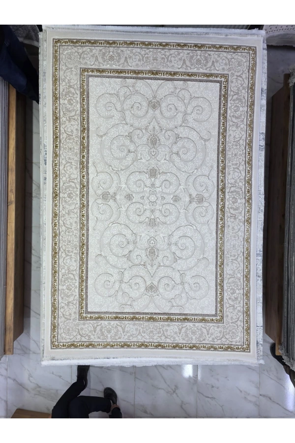 Gümüşsu 12244C Gold Halı 150x220