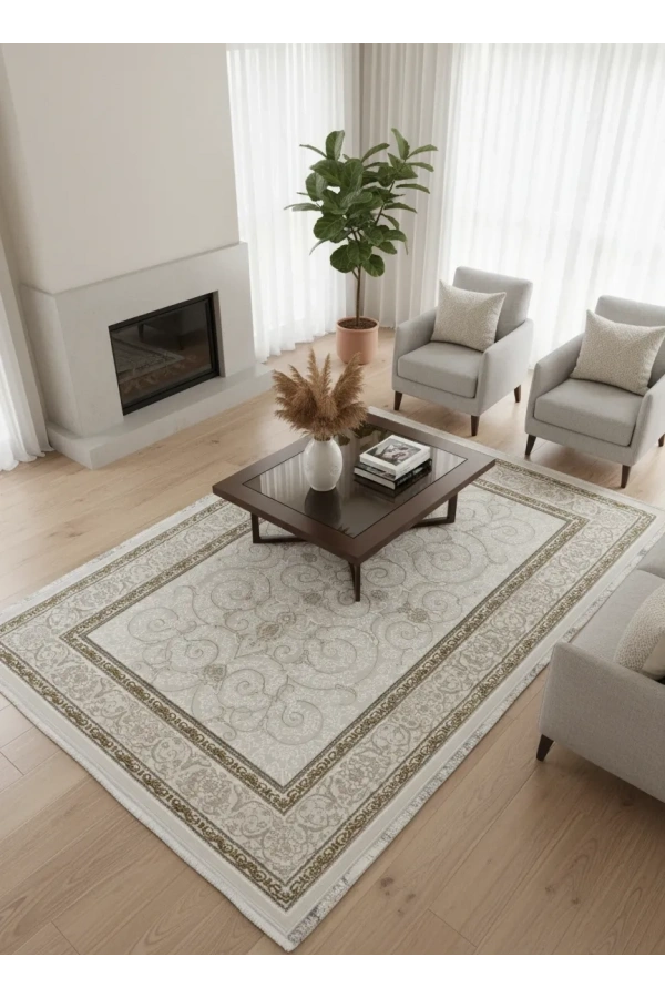Gümüşsu 12244C Gold Halı 150x220