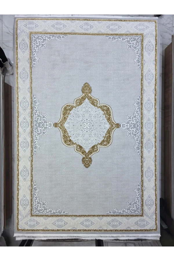 Stil 06779A Gold Halı 200x290 | Altın Madalyon Klasik Osmanlı Halı