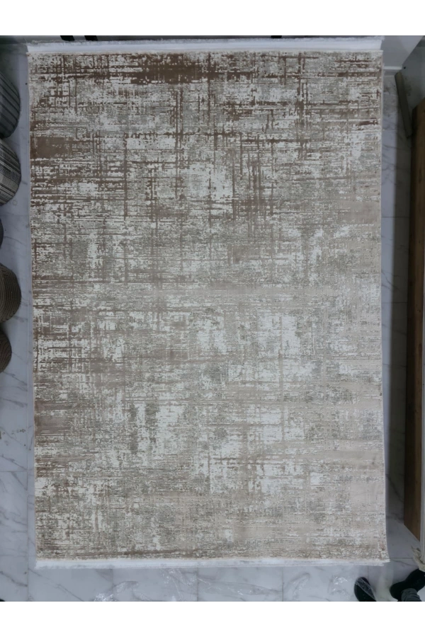 Apex Monoluxe 4062 Vizon Vintage Çizgili Lüks Halı 200x290