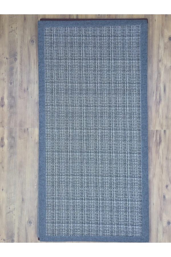 Apex Bordürlü Premium Sisal Gri Antrasit Doğal Dokuma Halı