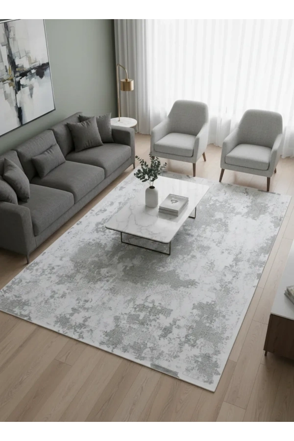 Apex Monoluxe 4051 Krem Vintage Eskitme Halı 200x290