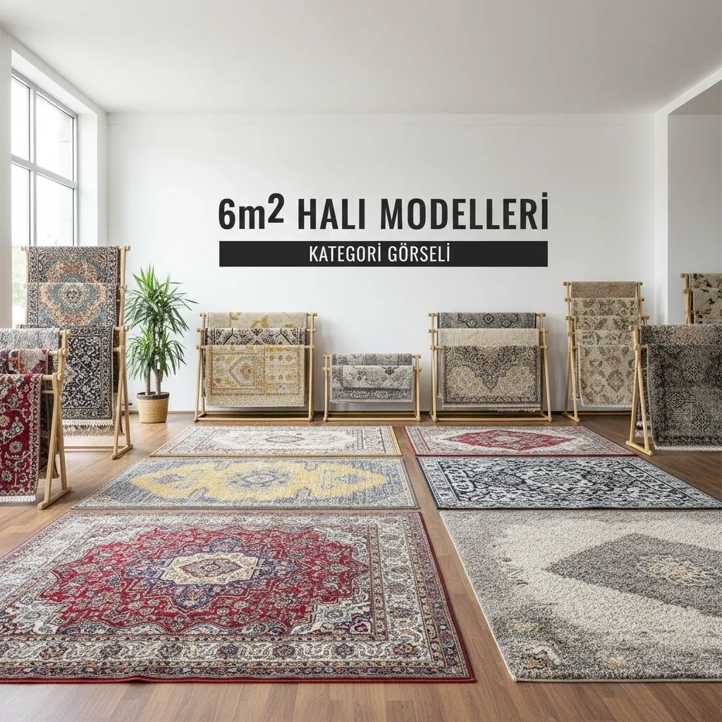 6m2 Halı Modelleri