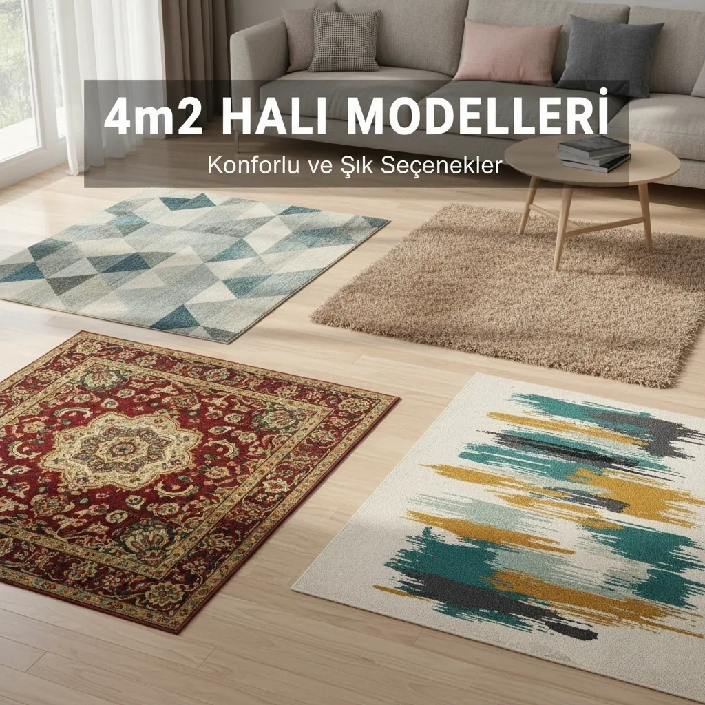 4m2 Halı Modelleri