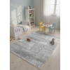 Odak Narin P2384A Gri-Beyaz Halı 200x280 | Soyut Modern Halı