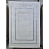 Odak Narin P2337A Gri-Mavi Flash Halı 200x280 | Bordürlü Çerçeveli Modern Halı