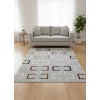 Excellence Monica MC370A Çok Renkli Halı 200x275 | Geometrik Kare Desenli Renkli Halı