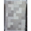 Excellence Narbe NB03 Krem Vizon Patchwork Blok Salon Halısı 150x220 — Kare Blok Saçaklı