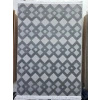 Excellence Level EN261P Antrasit Geometrik Salon Halısı 150x220 - Elmas Desen Saçaklı