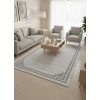 Odak İnci H5955A Gri Beyaz Halı 150x220