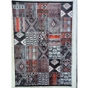 Bellino 4974 Kırmızı Siyah Kilim Patchwork Halı 160x230