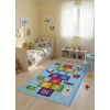 Bellino 5485 Çocuk Atlama Taşı Halısı Yılbaşı Temalı 120x180