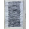 Bellino 4431 Beyaz Siyah Çizgili Gradyan Halı 120x180