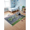 Bellino 5505 Çocuk Oyun Halısı Yarış Pisti Temalı 120x180