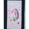 Bellino 5473 Pembe Unicorn Ay Figürlü Kız Çocuk Halısı 80x150