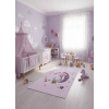 Bellino 5473 Pembe Unicorn Ay Figürlü Kız Çocuk Halısı 80x150
