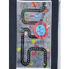 Bellino 5472 Çocuk Oyun Halısı Hayvan Trafik Temalı 80x150