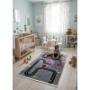 Bellino 5472 Çocuk Oyun Halısı Hayvan Trafik Temalı 80x150