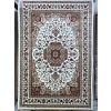 Asar Yün İpek H3846A Krem Madalyonlu Klasik Halı 200x290