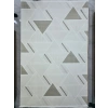 Veseo Armoni 40177A Krem Açık Bej Halı 200x290 | Üçgen Geometrik Çok Renkli Halı
