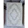 Asar Yün Moda H6847 Bej Madalyonlu Klasik Halı 200x290