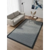Apex Bordürlü Premium Sisal Antrasit Doğal Dokuma Halı