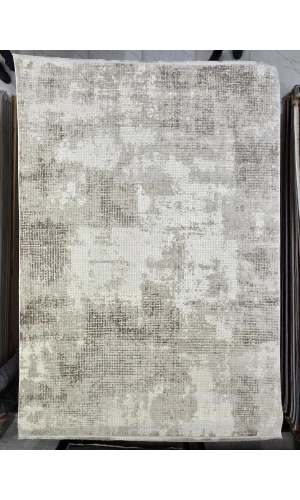 Gümüşsu 12871A Kahve Halı 200x280 | Soyut Vintage Desenli Lüks Halı